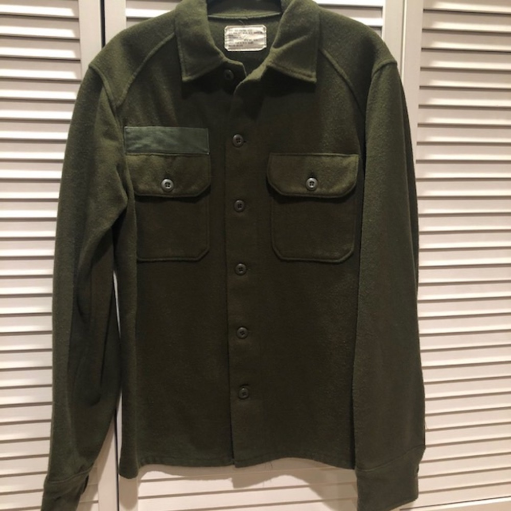Wool Green Shirt/Jacket
